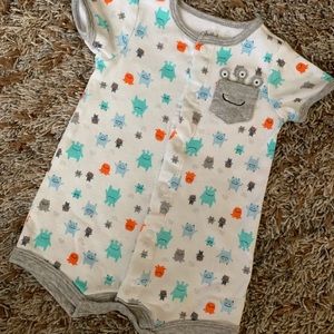 Carters one piece shorts bodysuit